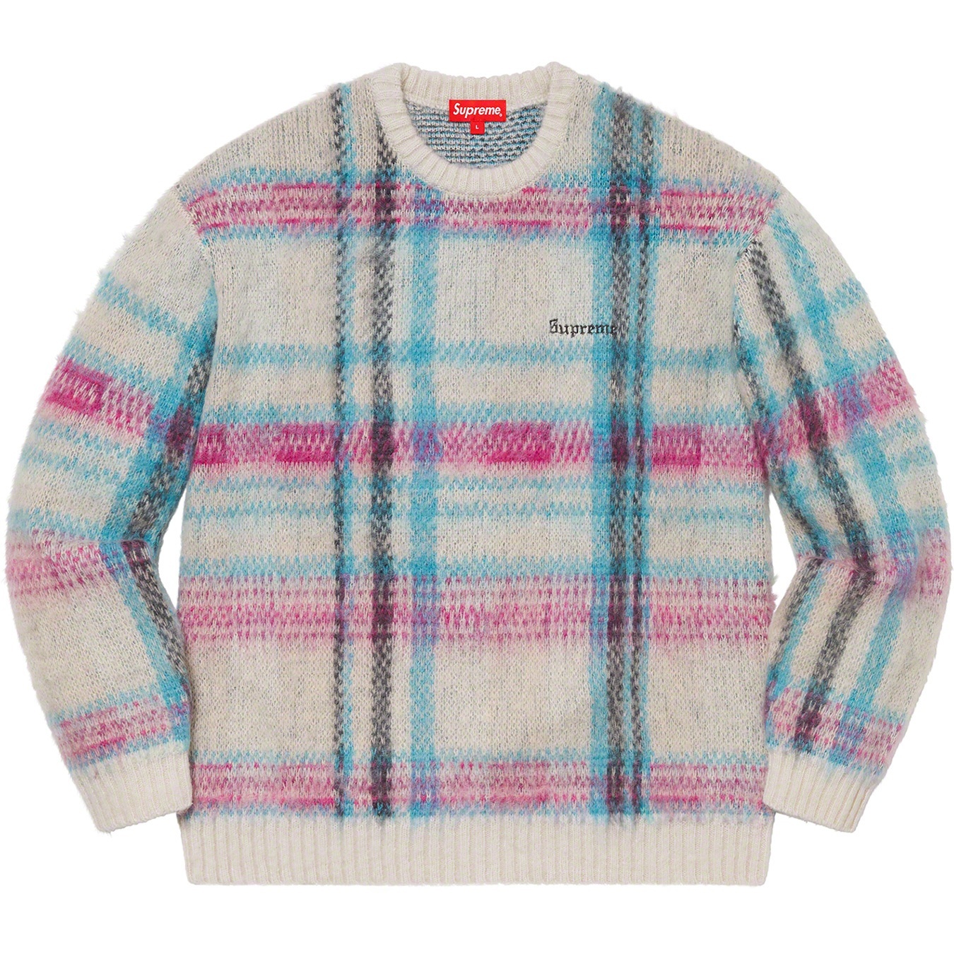 Brushed Plaid Sweater view 6